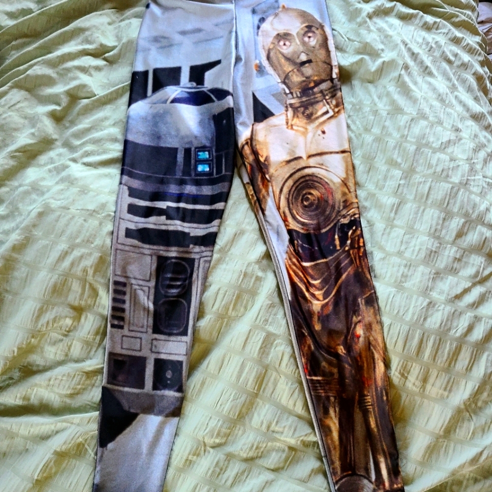 Blackmilk ARTOO AND THREEPIO LEGGINGS